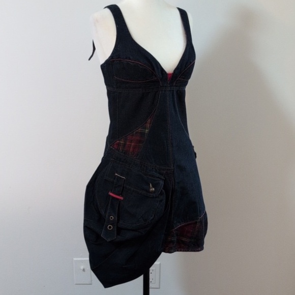 Marithé + François Girbaud Asymmetrical Bubble Dress - Picture 2 of 4